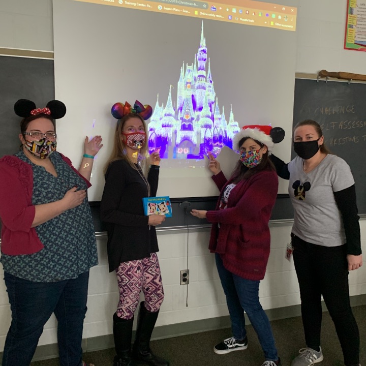 teachers and disney castle