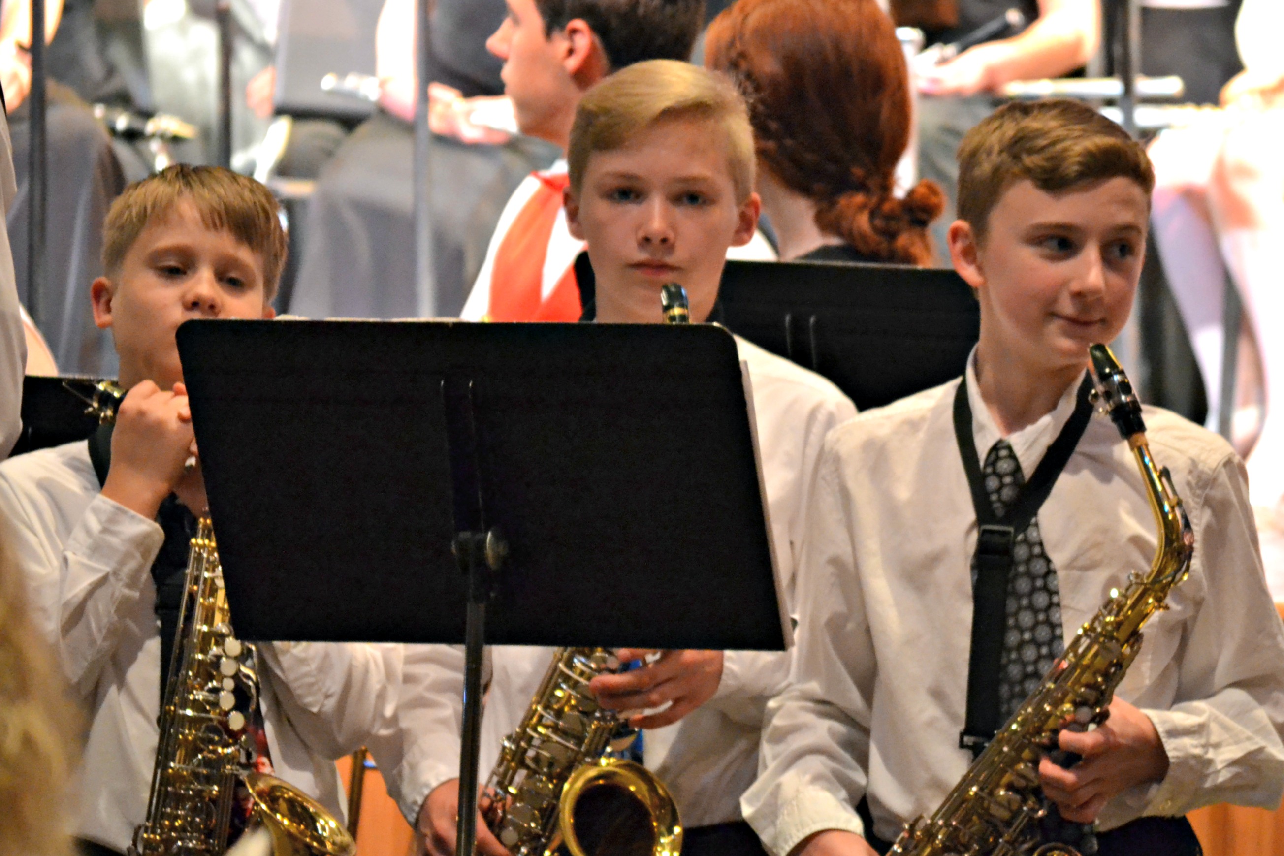 saxophone players