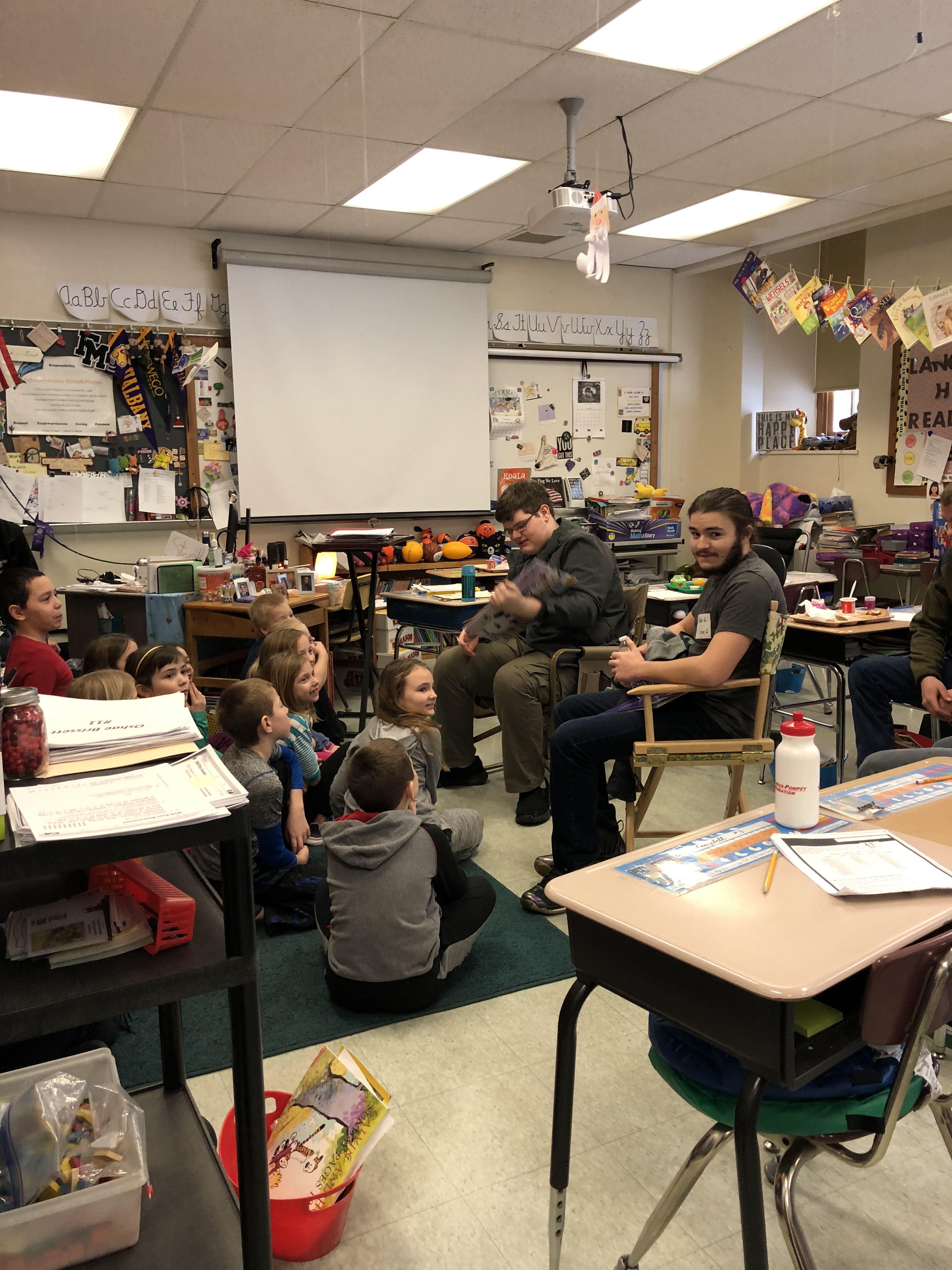 HS students reading to 3rd grade
