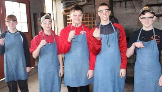 7th grade visits the Farmer's museum in Cooperstown