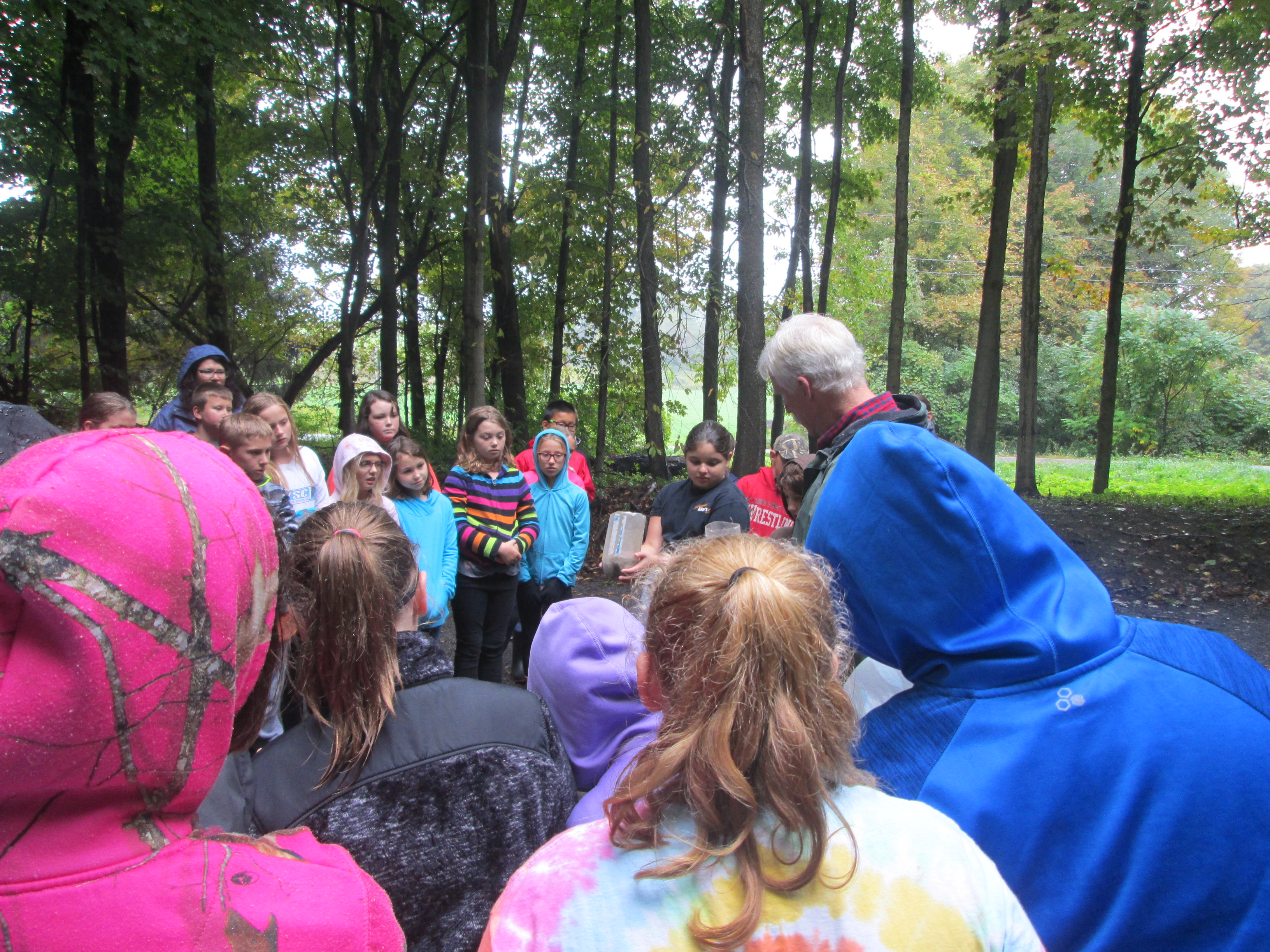 students at Old Fly Marsh