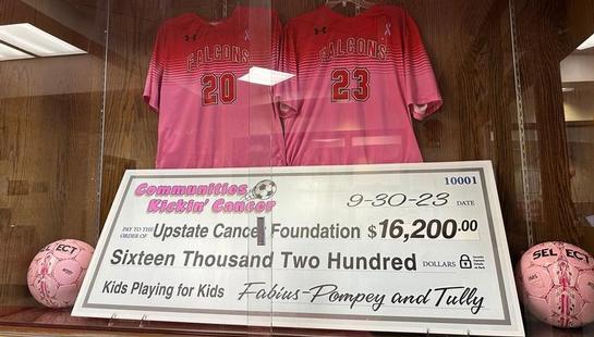 Kickin' Cancer Donation