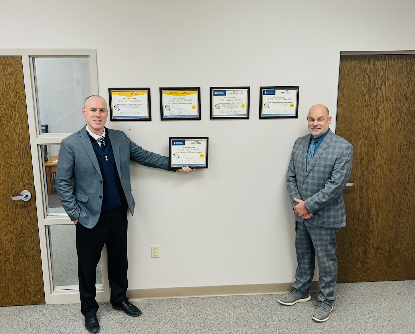 Dan Silky with award