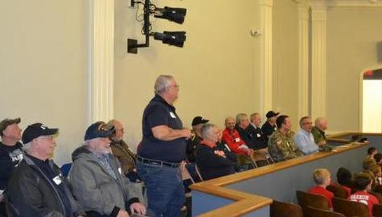 Veterans Day Celebration at the Elementary School