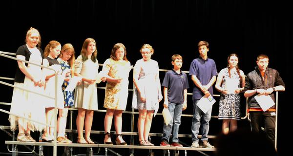 Students Recognized in Theatre Awards Ceremony